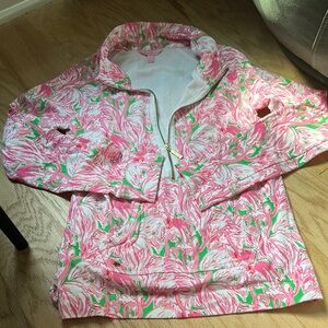 Lilly Pulitzer half zip popover, Small